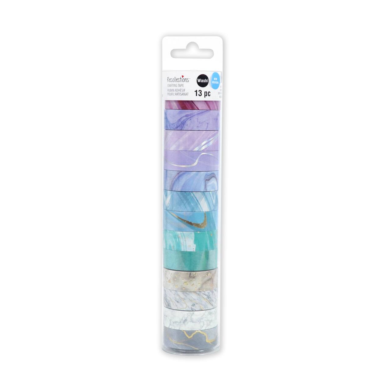 12 Pack: Marble Crafting Washi Tape Set by Recollections™